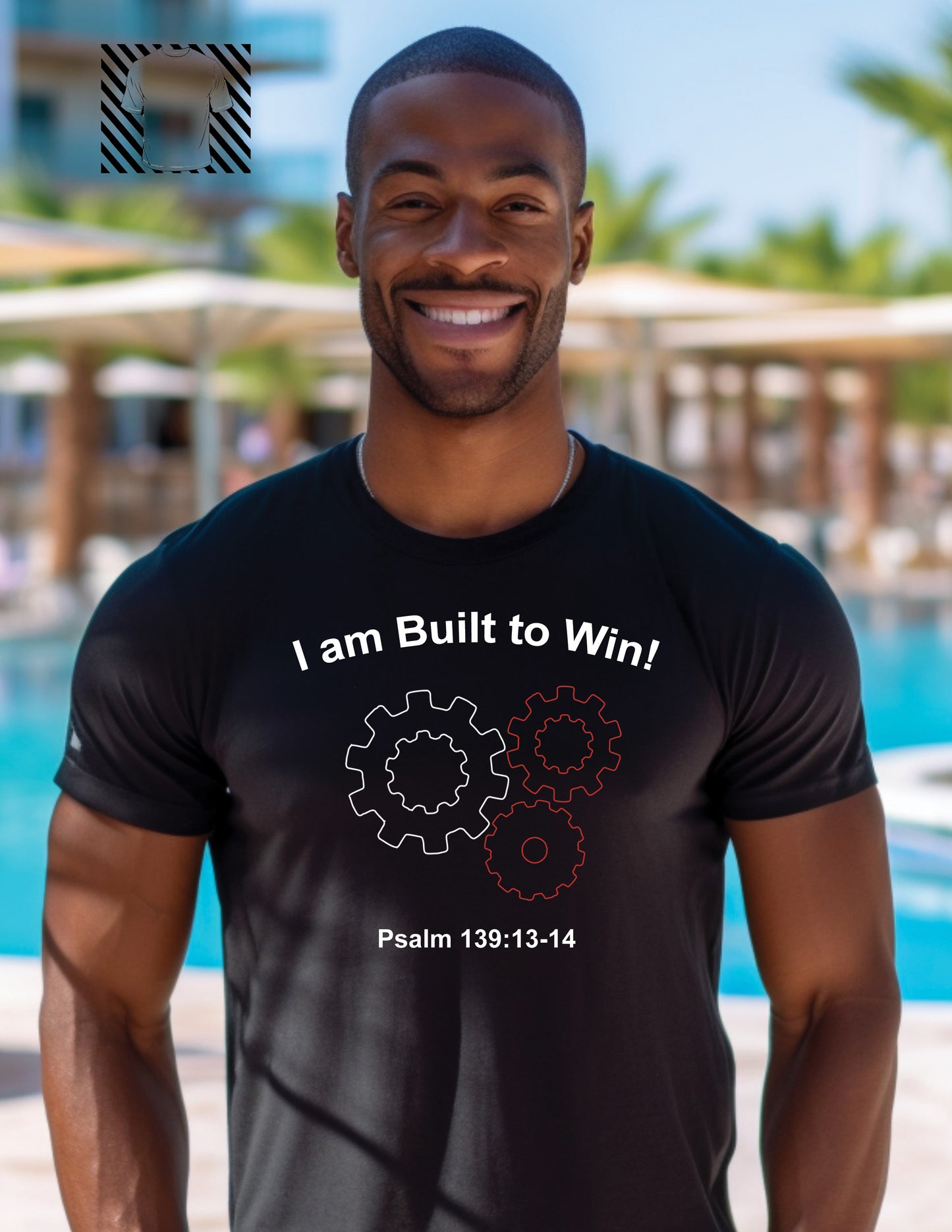 Built To Win - T-shirt