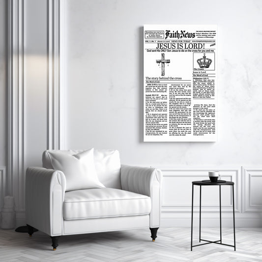 Canvas print Faith~News