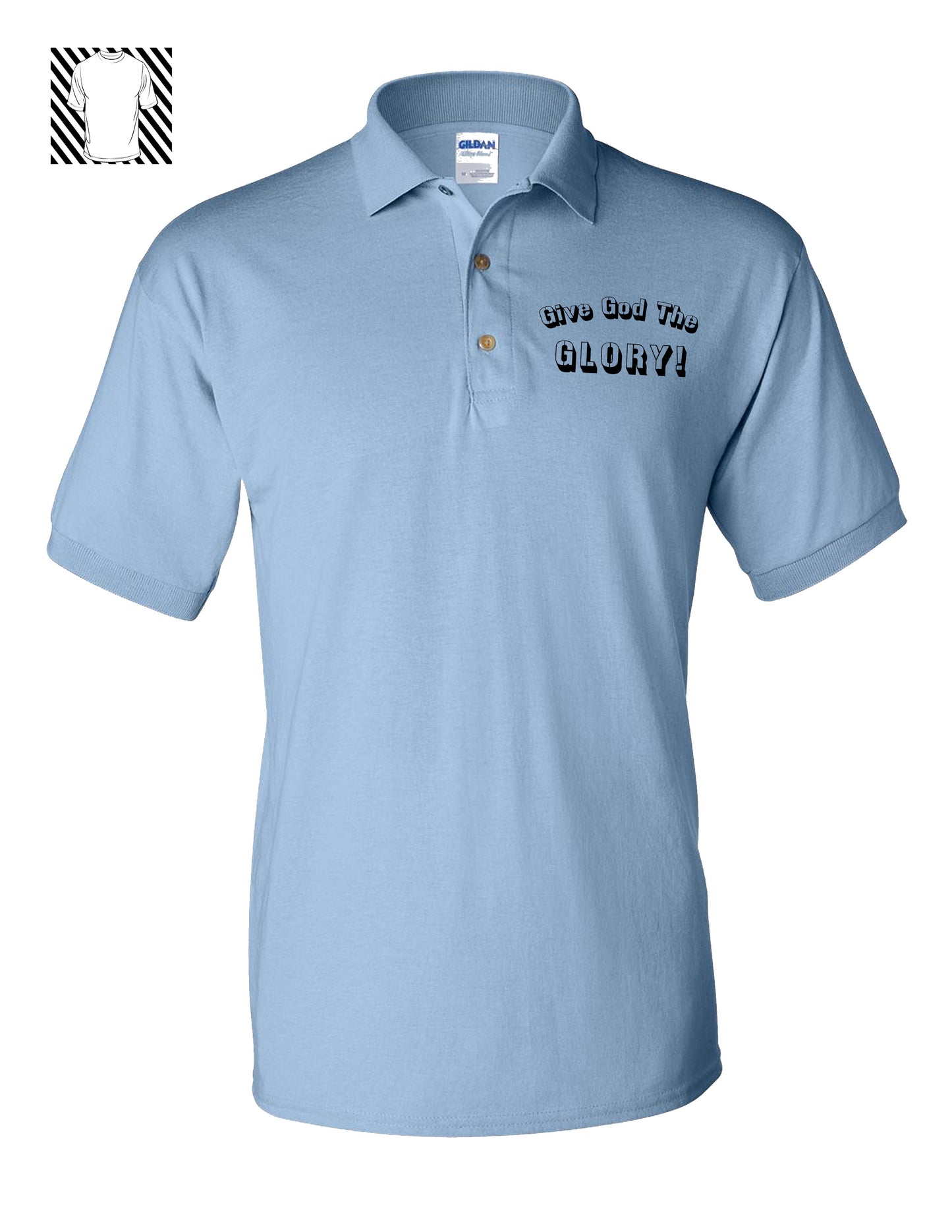 Give God Glory ~ Polo Shirt
