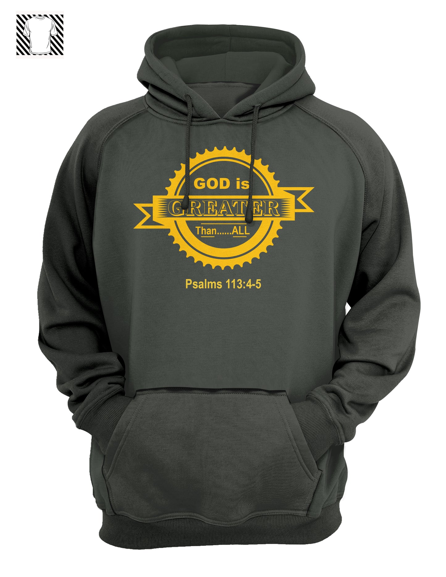 God is Greater design 2 - Hoody