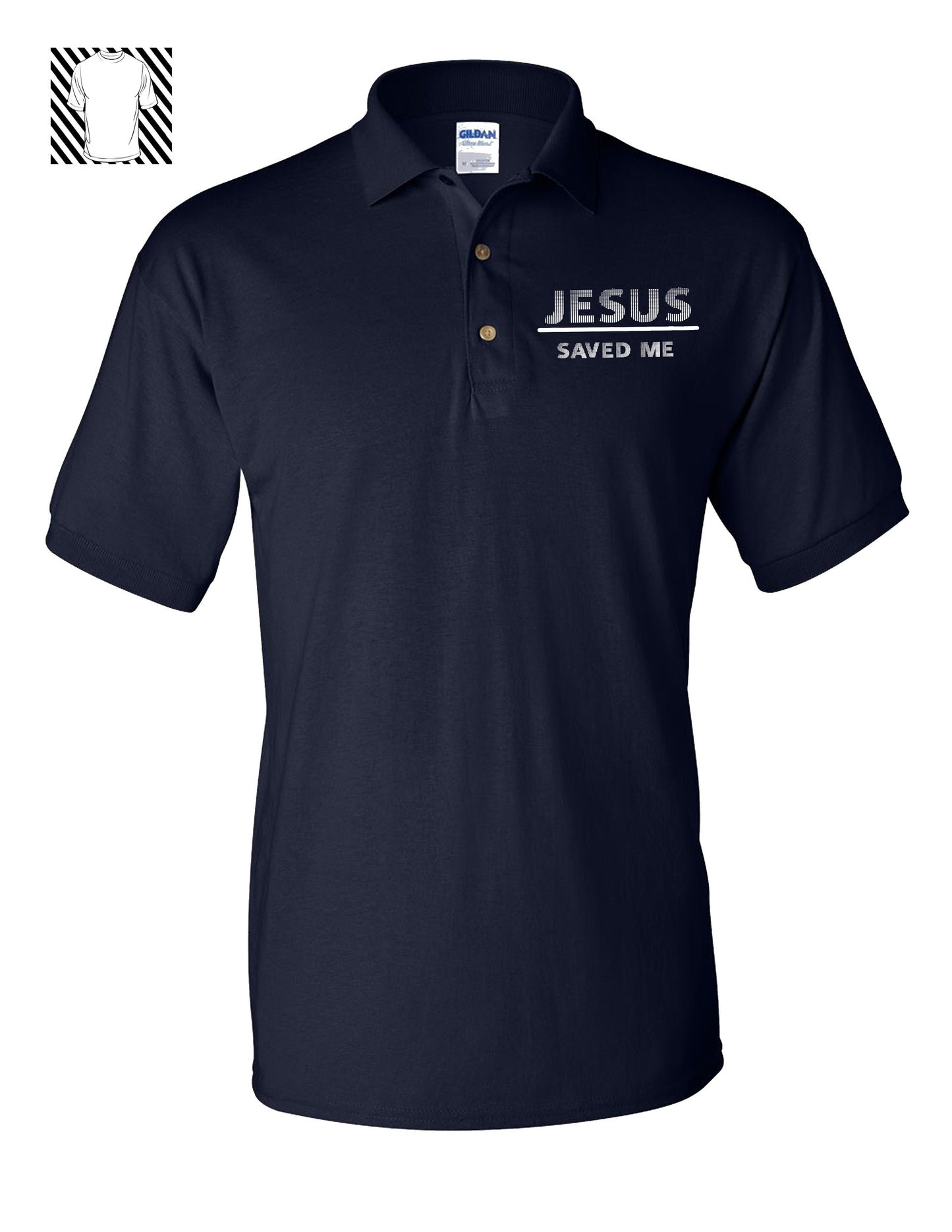 Jesus Saved Me ~ Polo Shirt