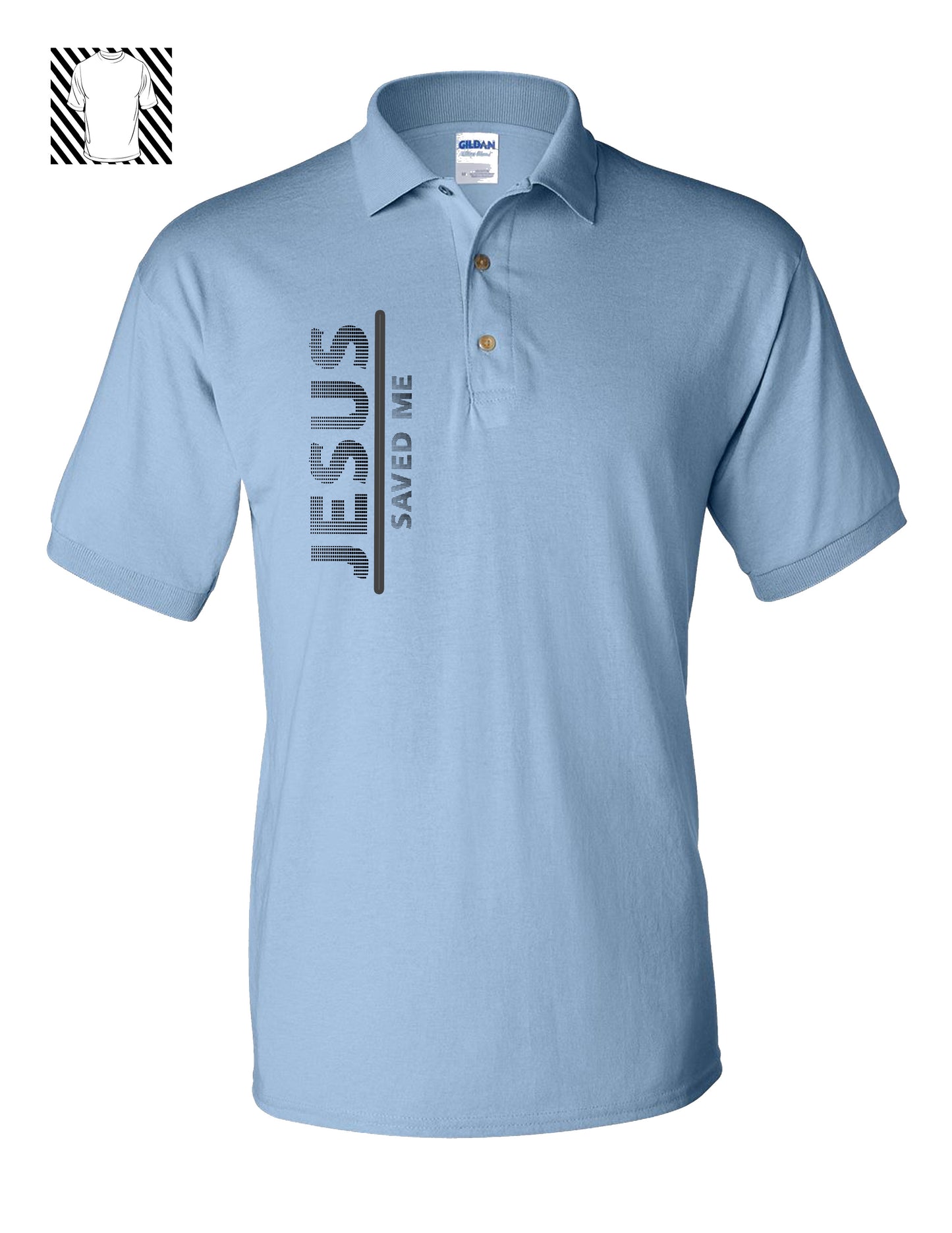 Jesus Saved Me ~ Polo Shirt