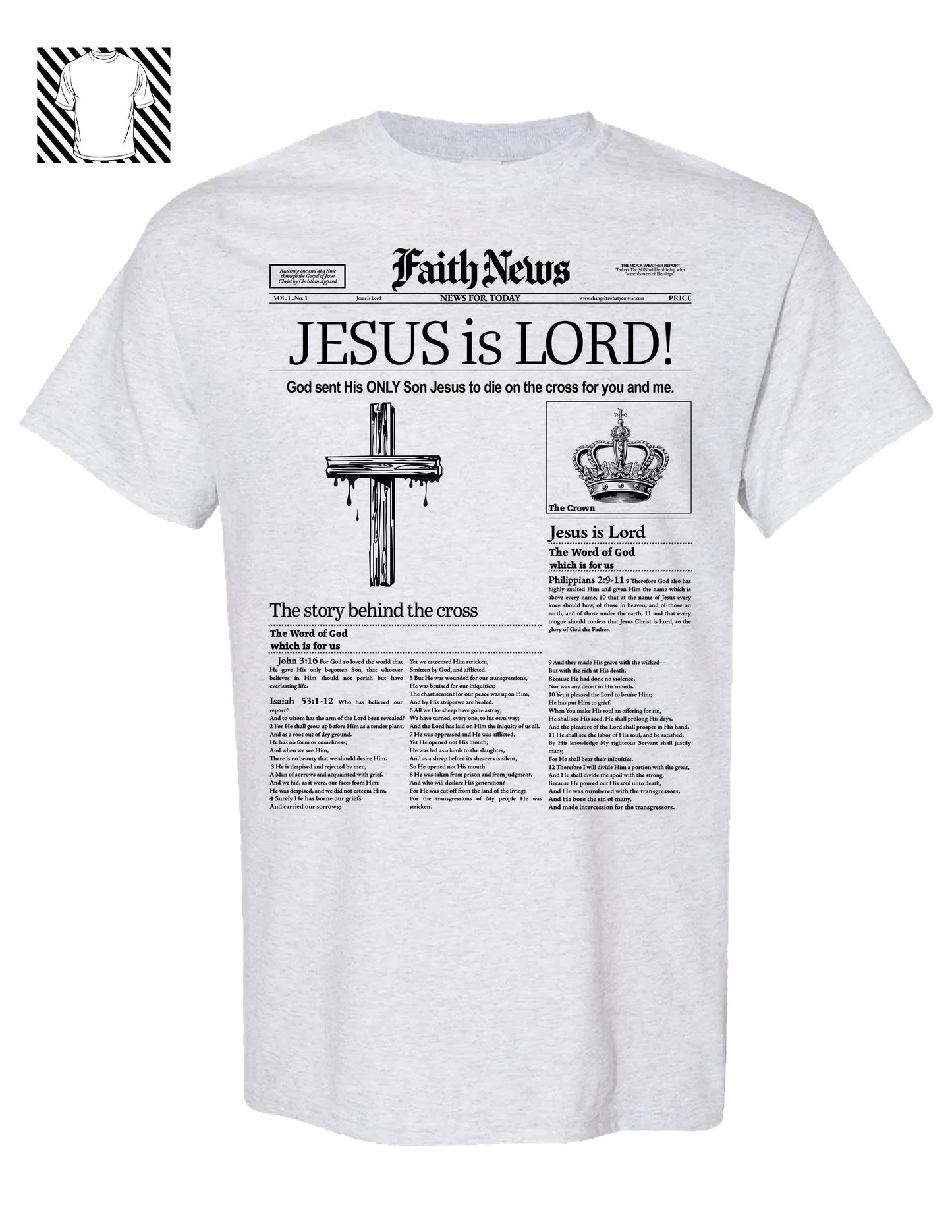 Faith News Paper ~ T-Shirt