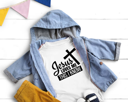 Jesus Loves Me This I know | Kids T-Shirt