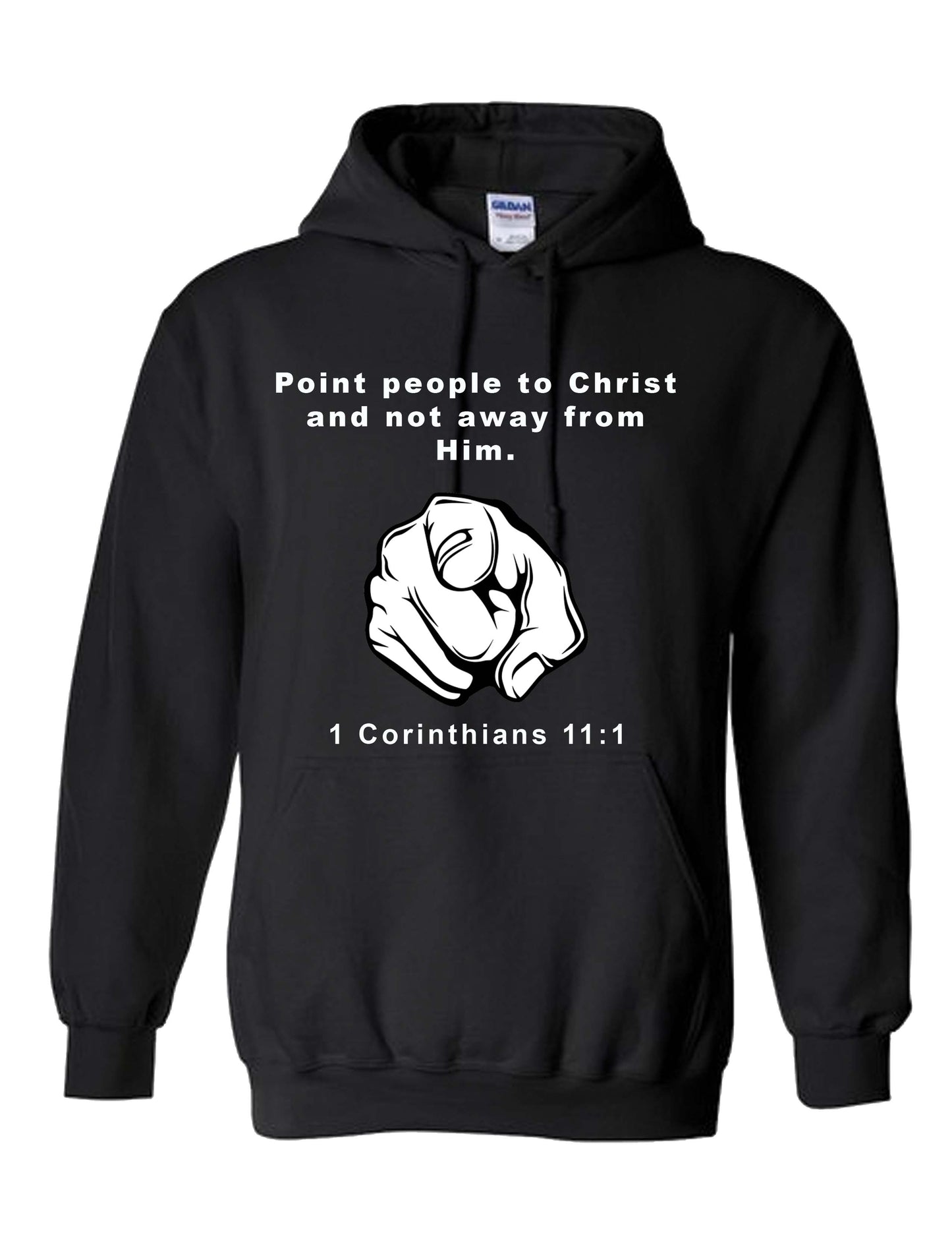 Point to Christ Hoody