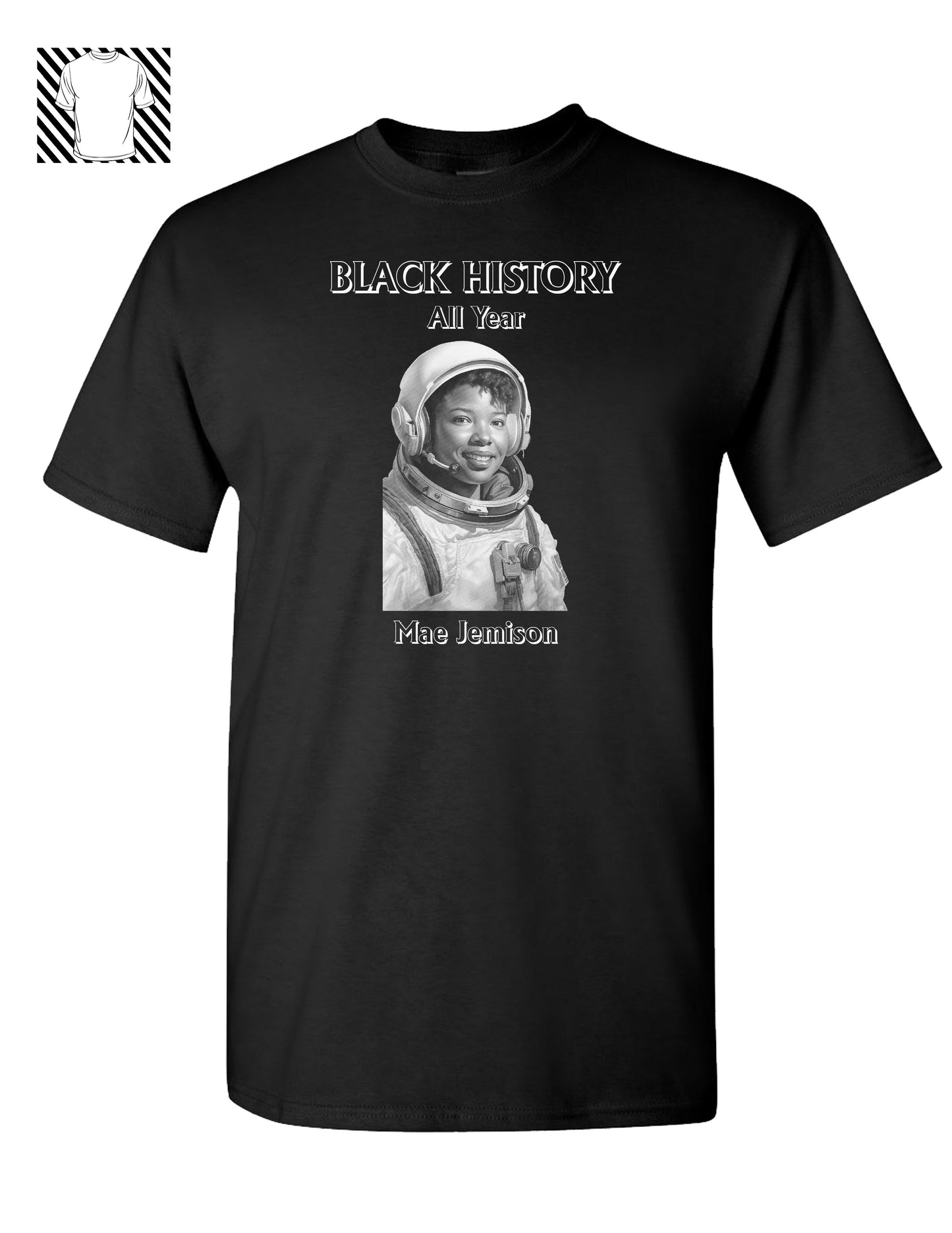 Black History Mae Jamison T-shirt