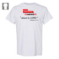 Breaking News T-shirt  Gray