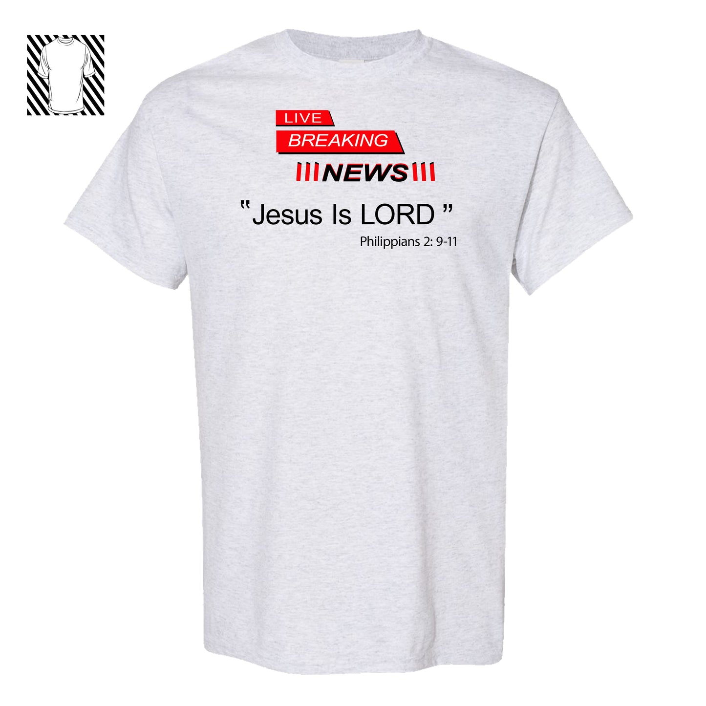 Breaking News Black T-shirt