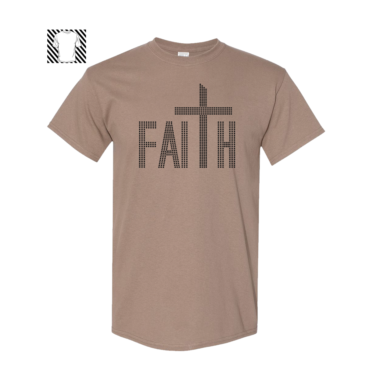 "Faith" ~ Rhinestone T-Shirt