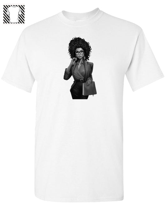 Black Woman in Business T-shirt