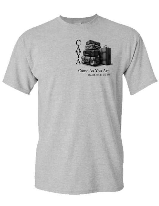 Come as you are Left chest T-shirt
