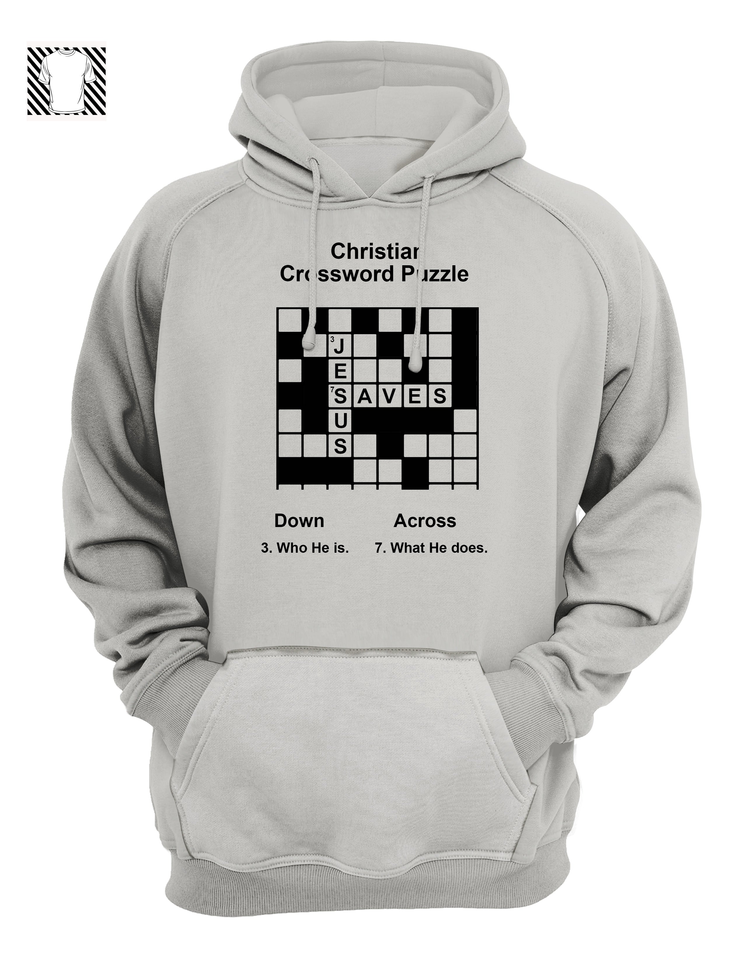 Christian Crossword Puzzle 2 - Hoody