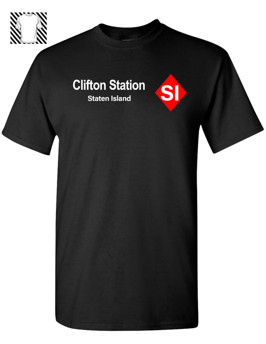 Train T-shirt  Clifton Station