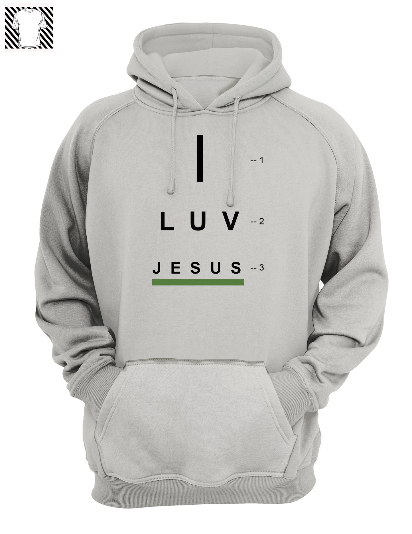 Eye Chart - Hoody