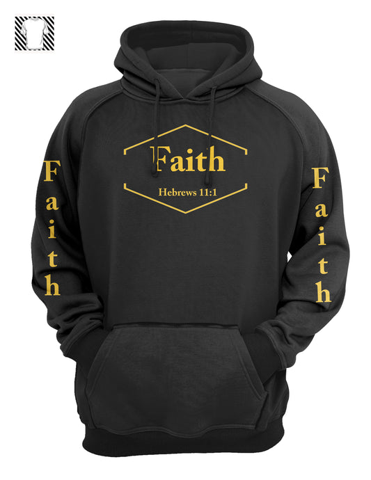 Faith ~ Black Hoodie