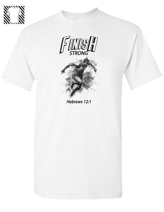 Finish Strong Men's T-shirt
