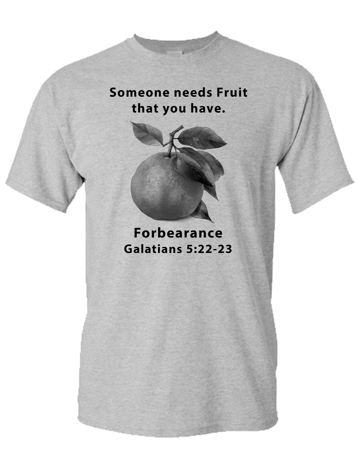 Fruit of The Spirit Orange - FORBEARANCE