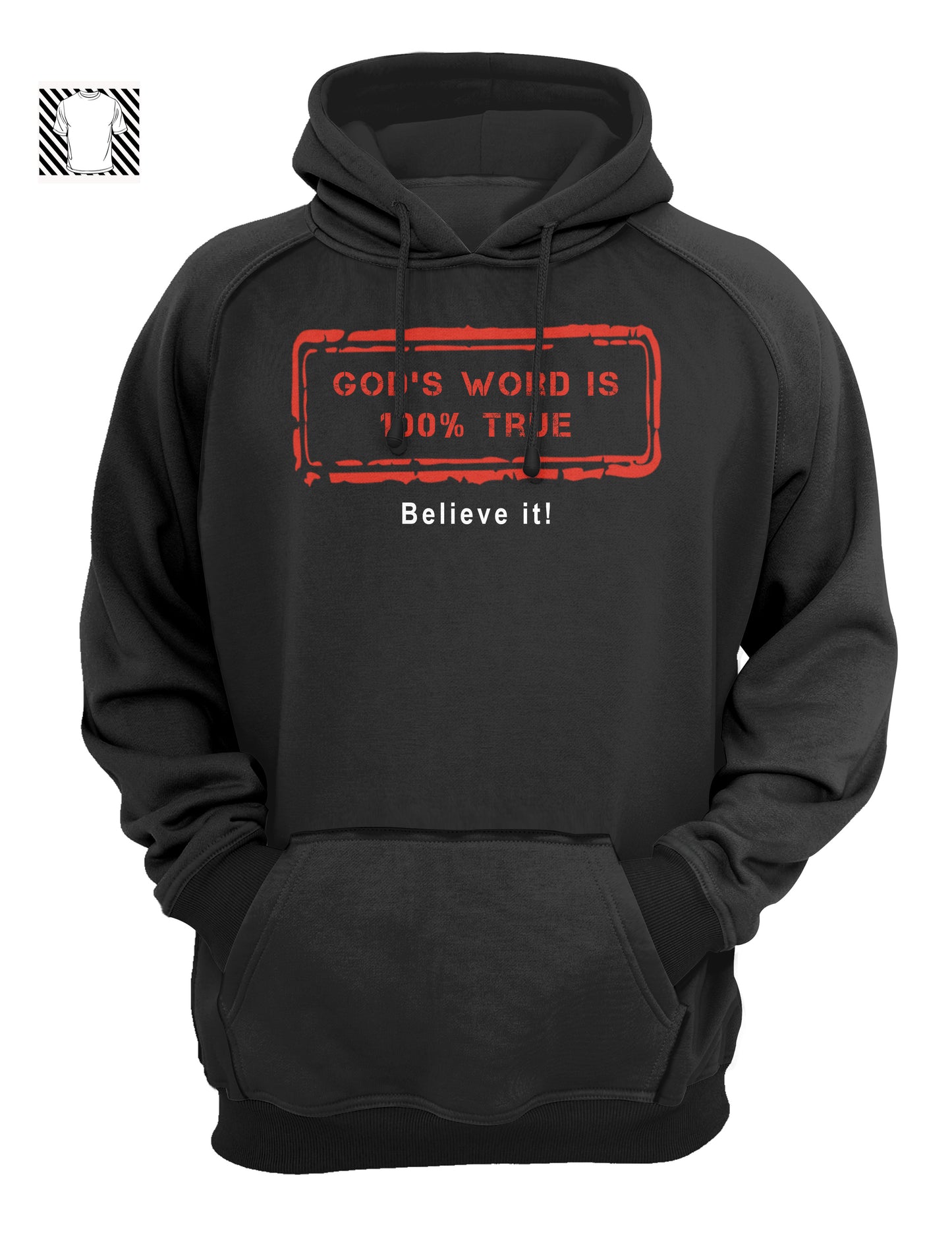 God's word is 100% True - Hoody
