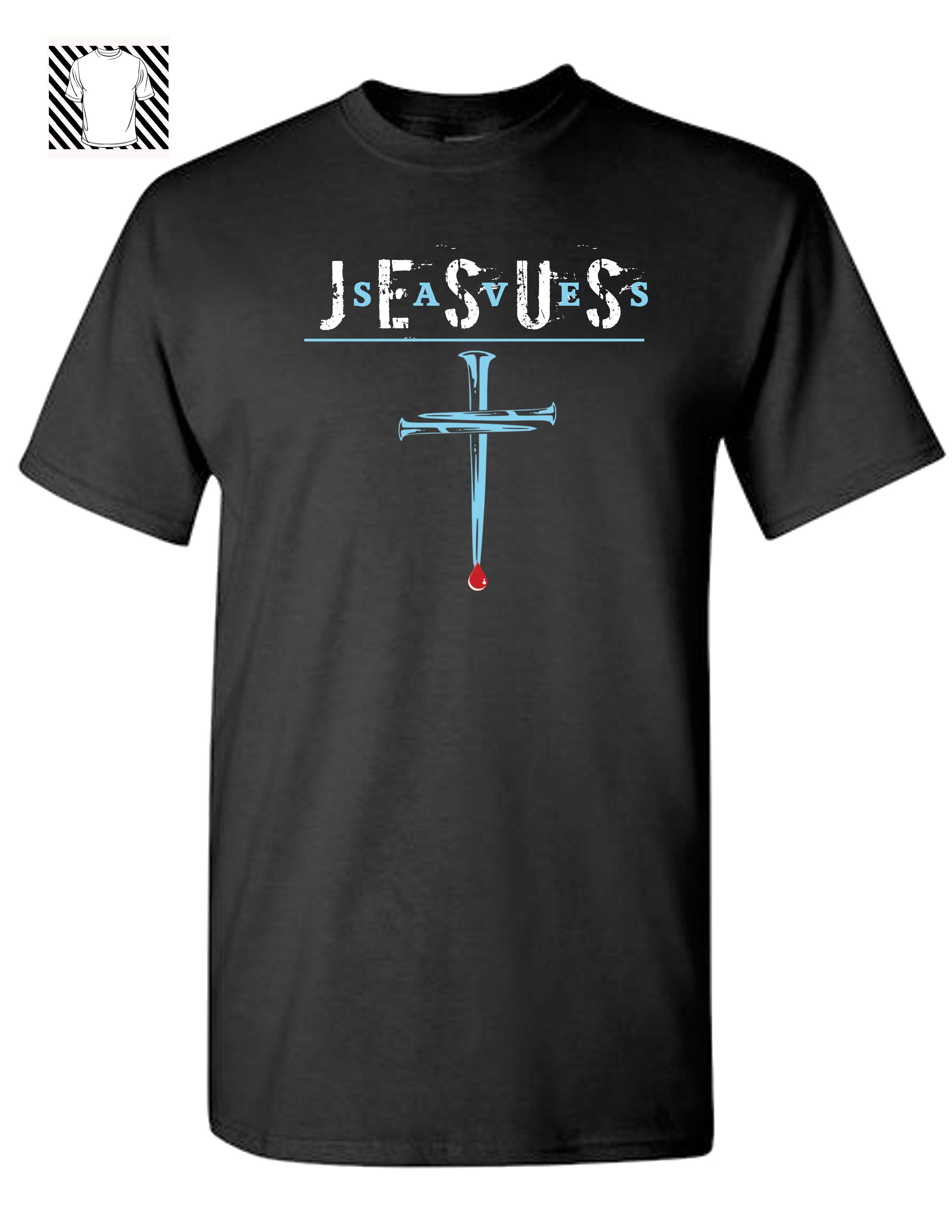 Jesus Saves" Graphic Tee