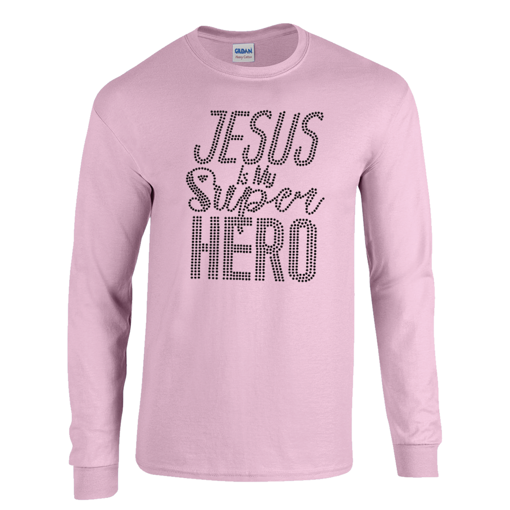 Jesus Is My Super-Hero (Rhine-Stone)