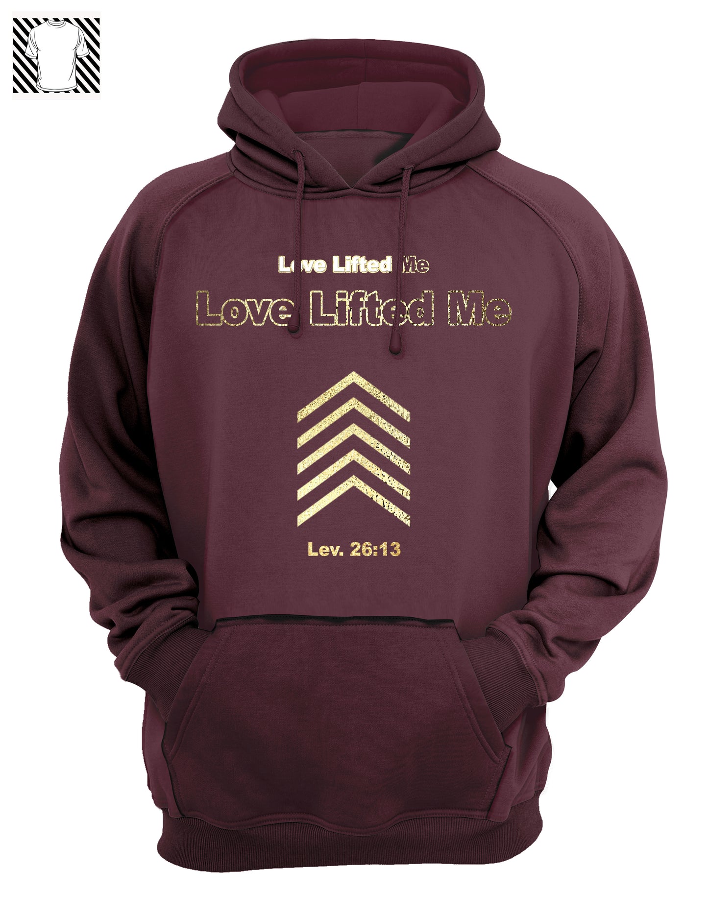 Love Lifted me - Hoody