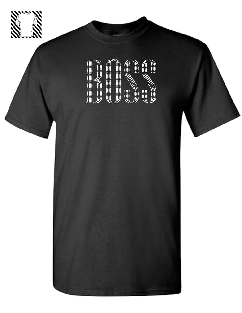 "Boss" Rhinestone T-Shirt
