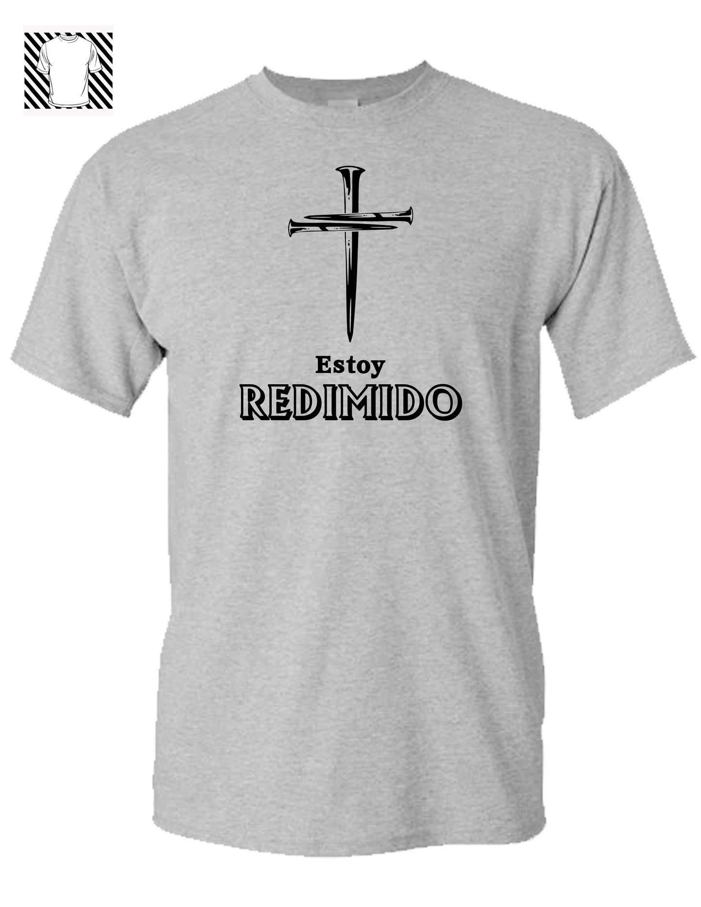 I am Redeemed T-shirt (in Spanish)