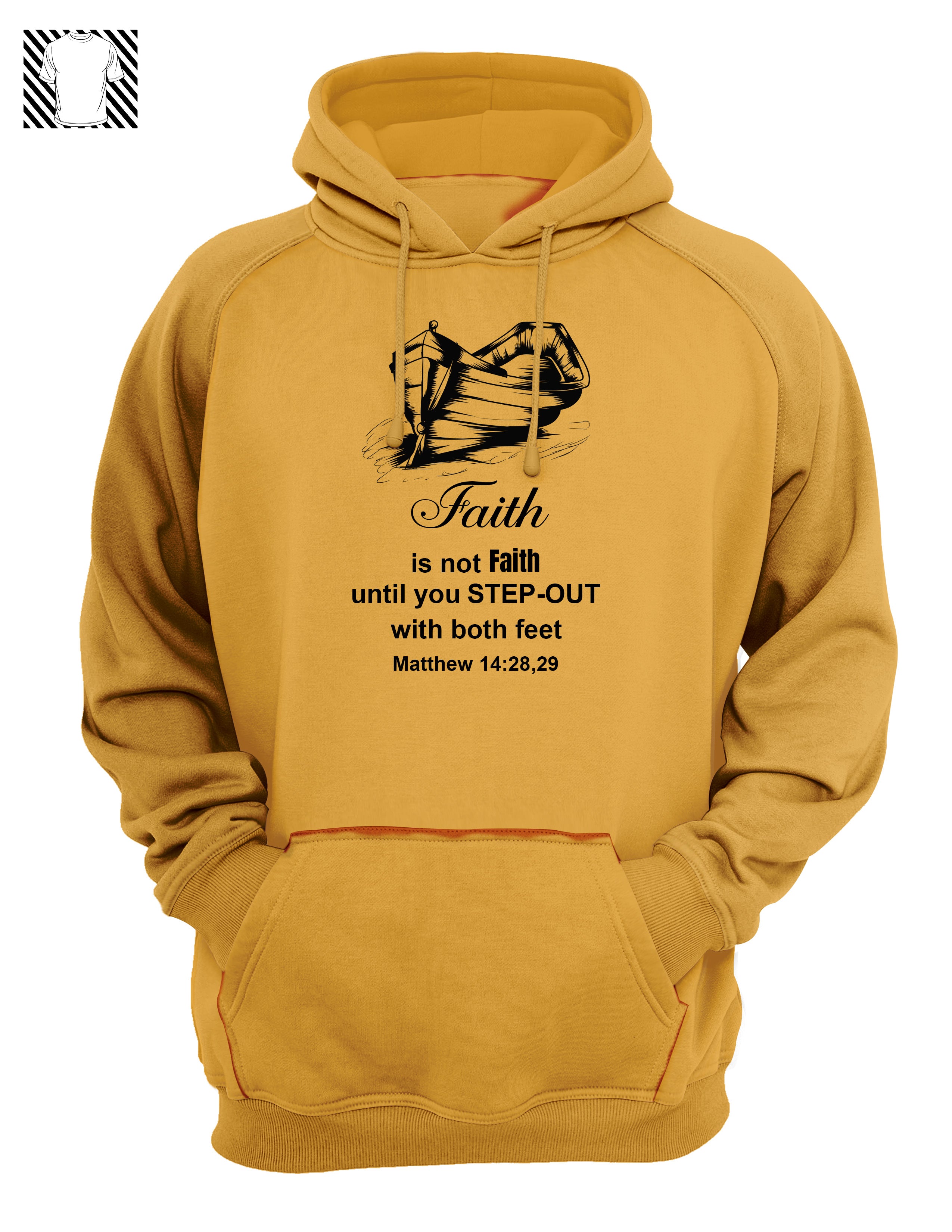 Step out of the Boat - Hoodie