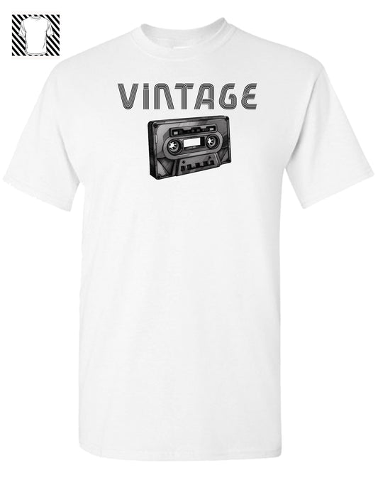 Vintage Cassette Tape - T-shirt