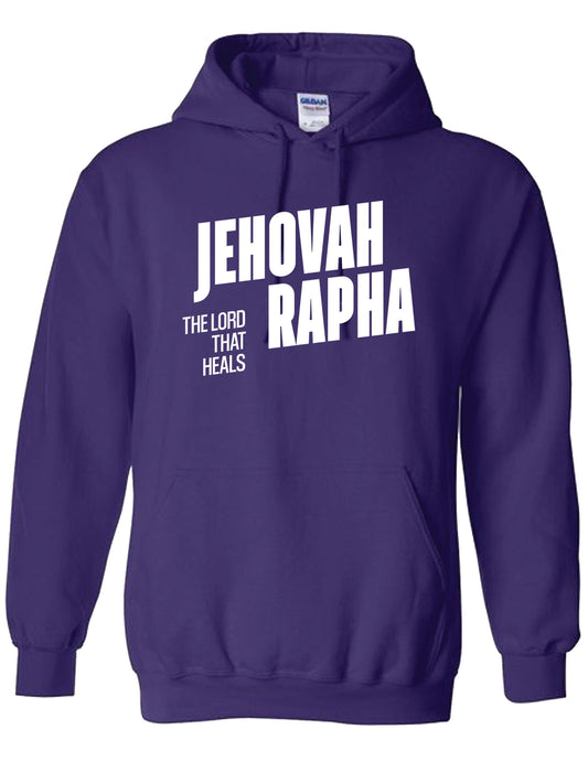 Names of God - JEHOVAH RAPHA Hoody