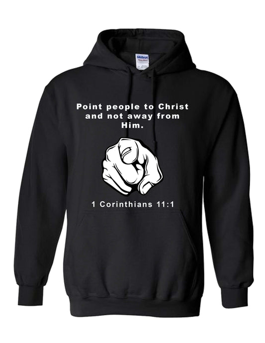 Point to Christ Hoody